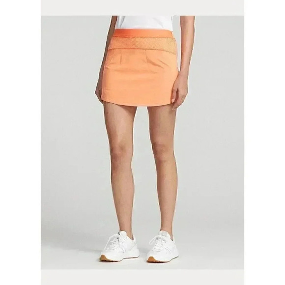 NEW! RLX Golf Ralph Lauren Women's L Perforated Stretch Skort NWT $128 - Picture 3 of 5